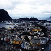 The best part of Ålesund is the view. Well, and the fish stew at one of the restaurants...